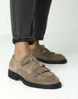 Fred de la Bretoniere Paris Jay Dark Taupe