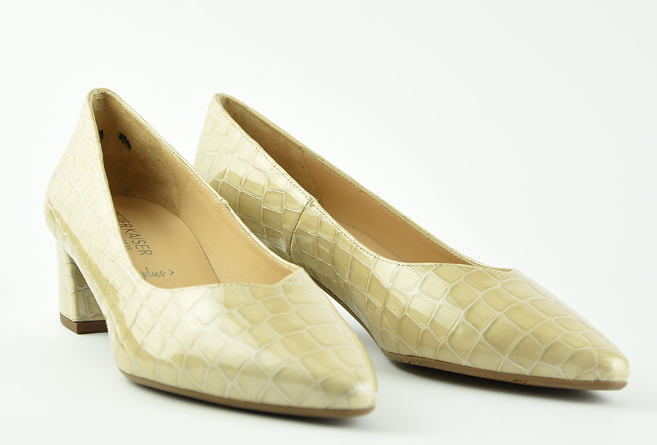 Paula Sneaker | Sand Croco main image 1