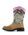 Shoes Me NW25W008-A Cognac Green